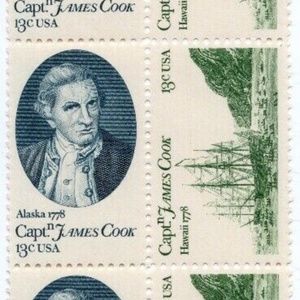Scott #1733b (1732-1733) Capt. James Cook (Hawaii) Block Of 10 Stamps -